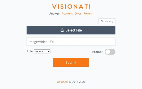 Content Analyzer interface